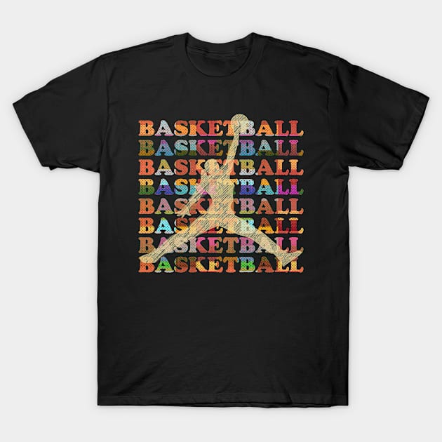 Basketball Girl T-Shirt by Rayrock76